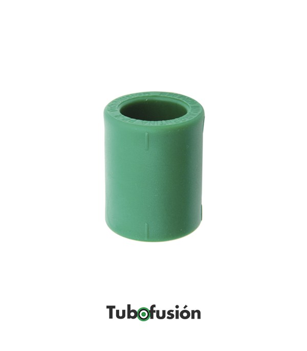 UNIÓN SENCILLA FUSIÓN 63MM TUBO FUSIÓN